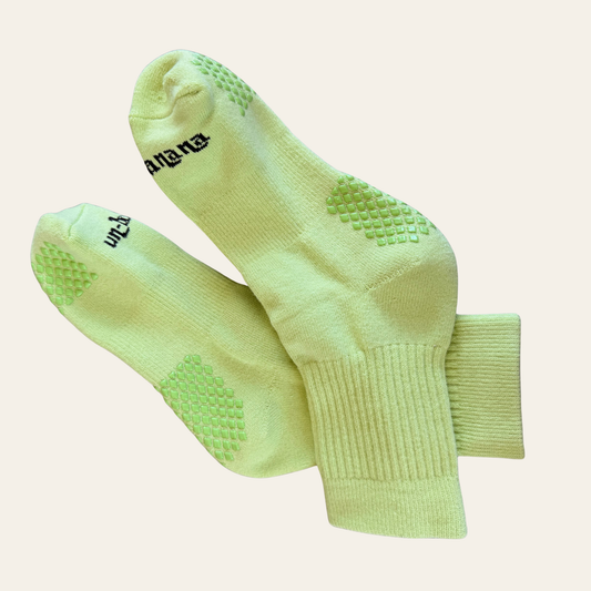 Pistachio Grip Socks