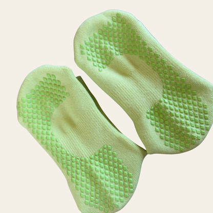 Pistachio Grip Socks