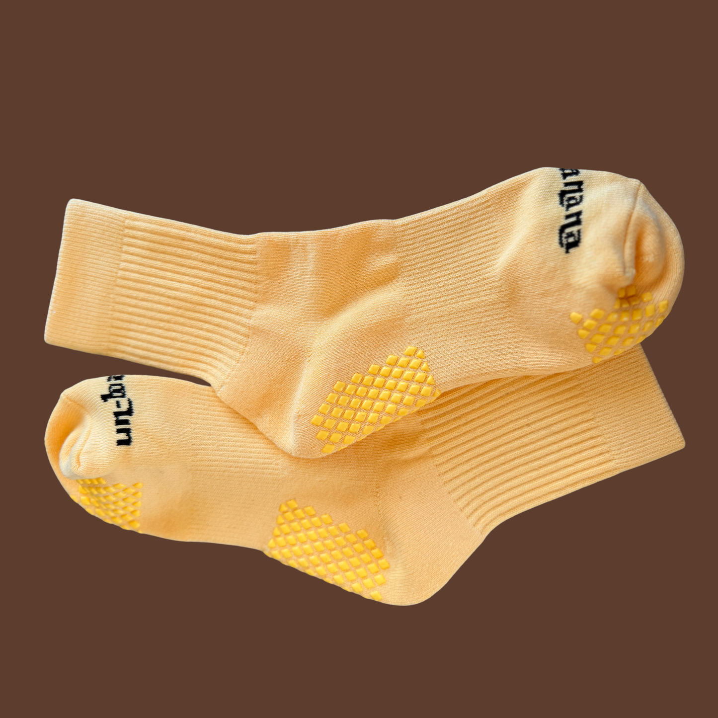Apricot Sherbet Grip Socks