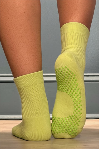 Pistachio Grip Socks