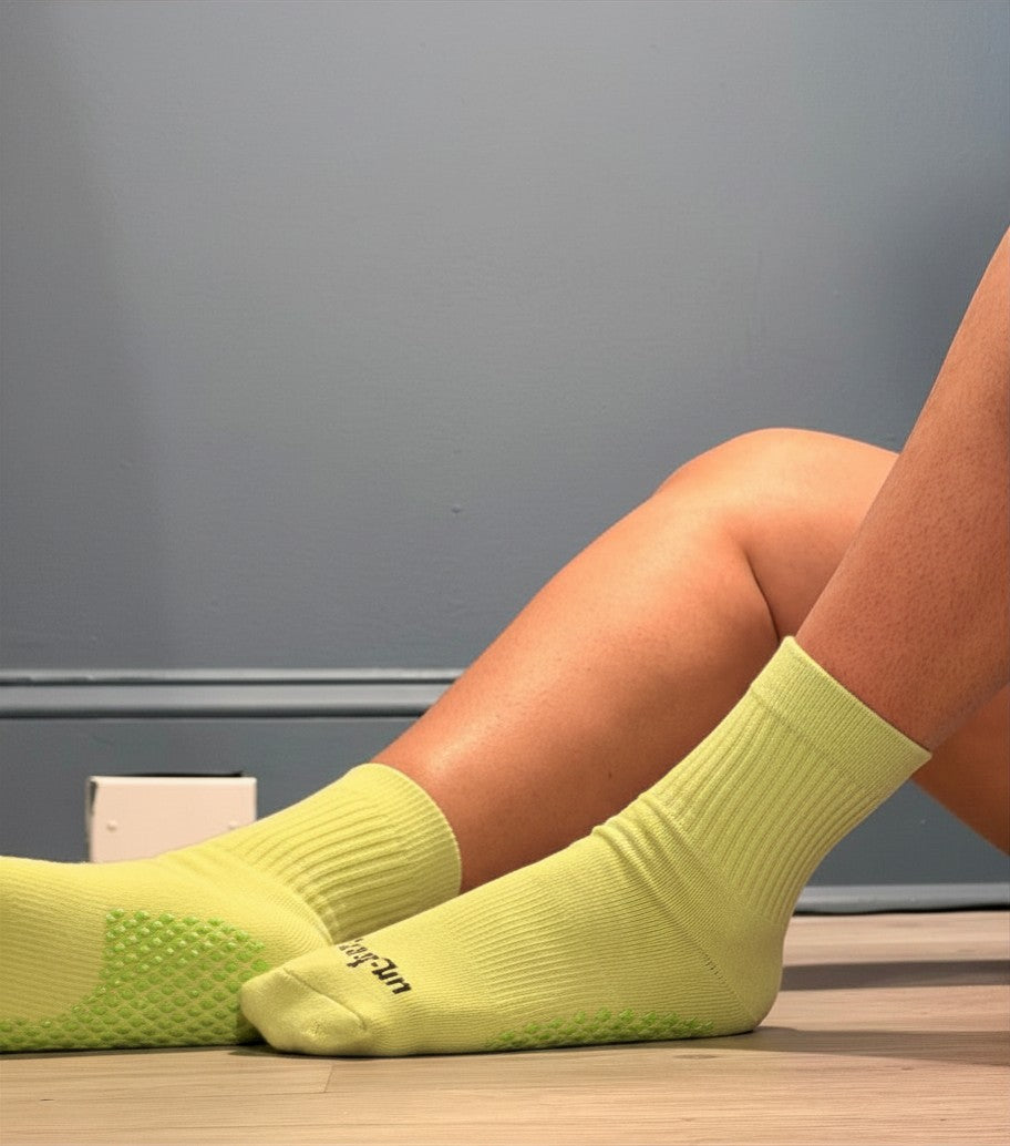 Pistachio Grip Socks