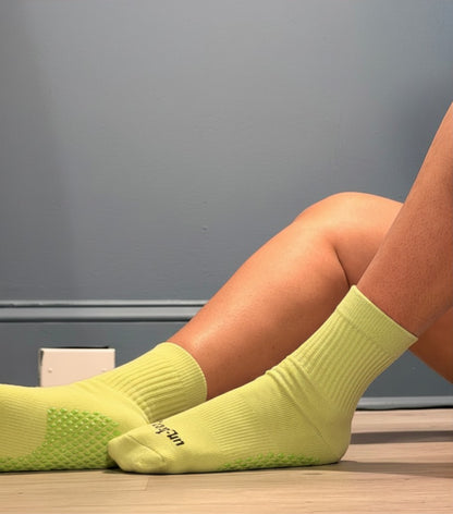 Pistachio Grip Socks