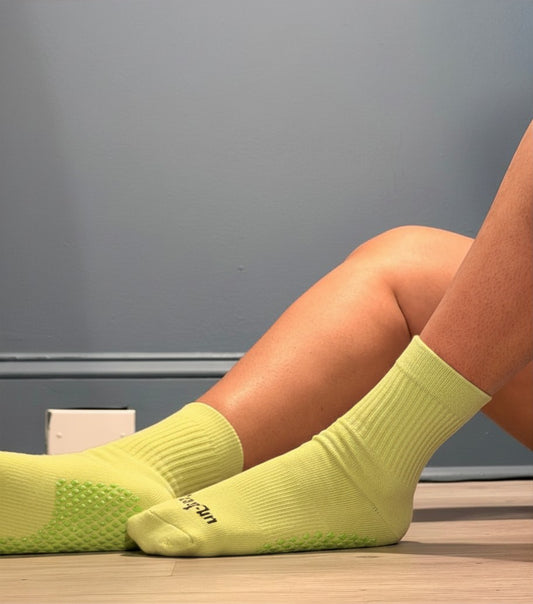 Pistachio Grip Socks
